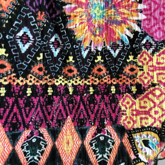 Self Esteem Sweetheart- Neck Strapless Printed Top - Picture 3 of 5